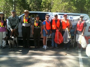 Successful river clean up crew!